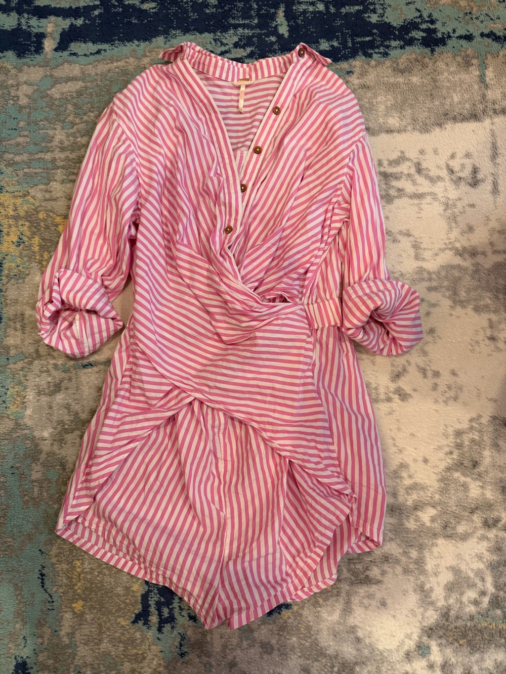 Free People Real Time Relaxed Romper